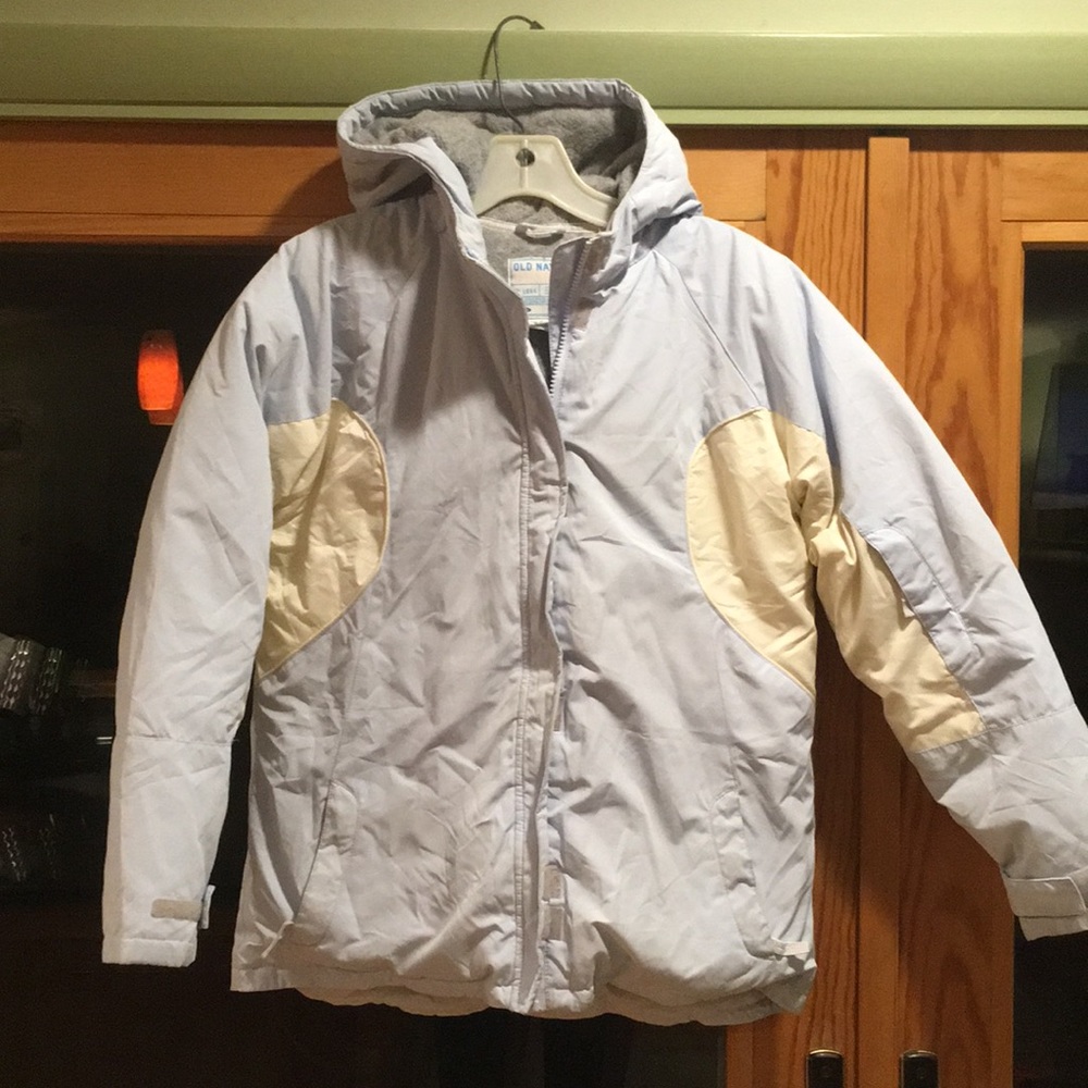 Girls Down Old Navy ski jacket.